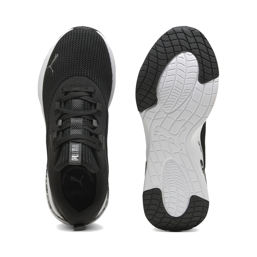 PUMA Womens Softride Charm Animal - Black / White