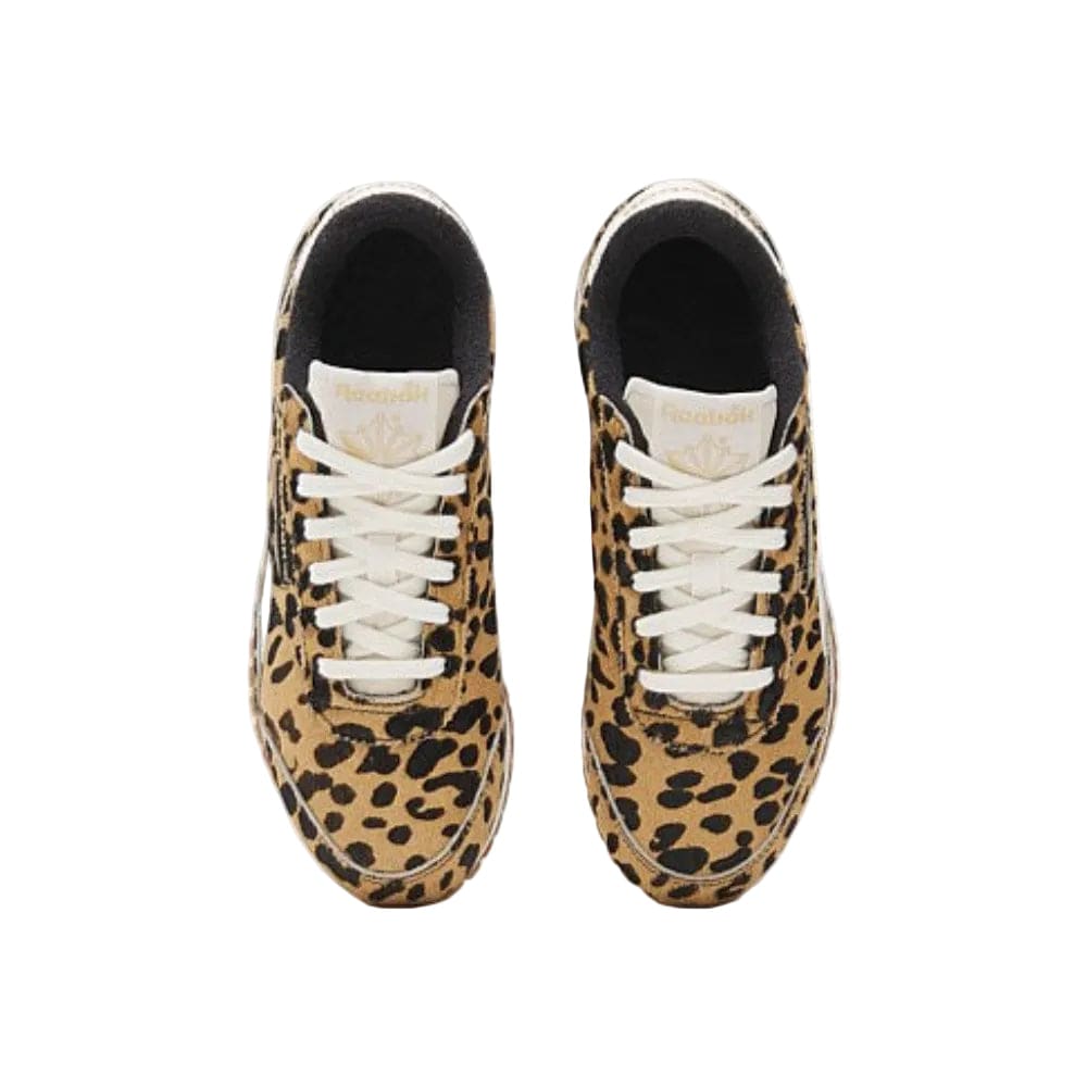Reebok Womens Classic AZ - Cheetah / Black / Chalk