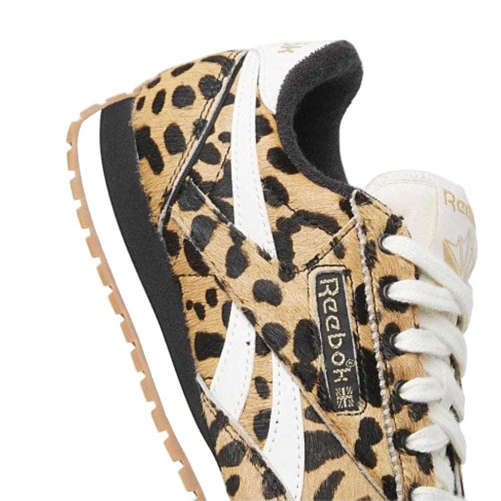 Reebok Womens Classic AZ - Cheetah / Black / Chalk