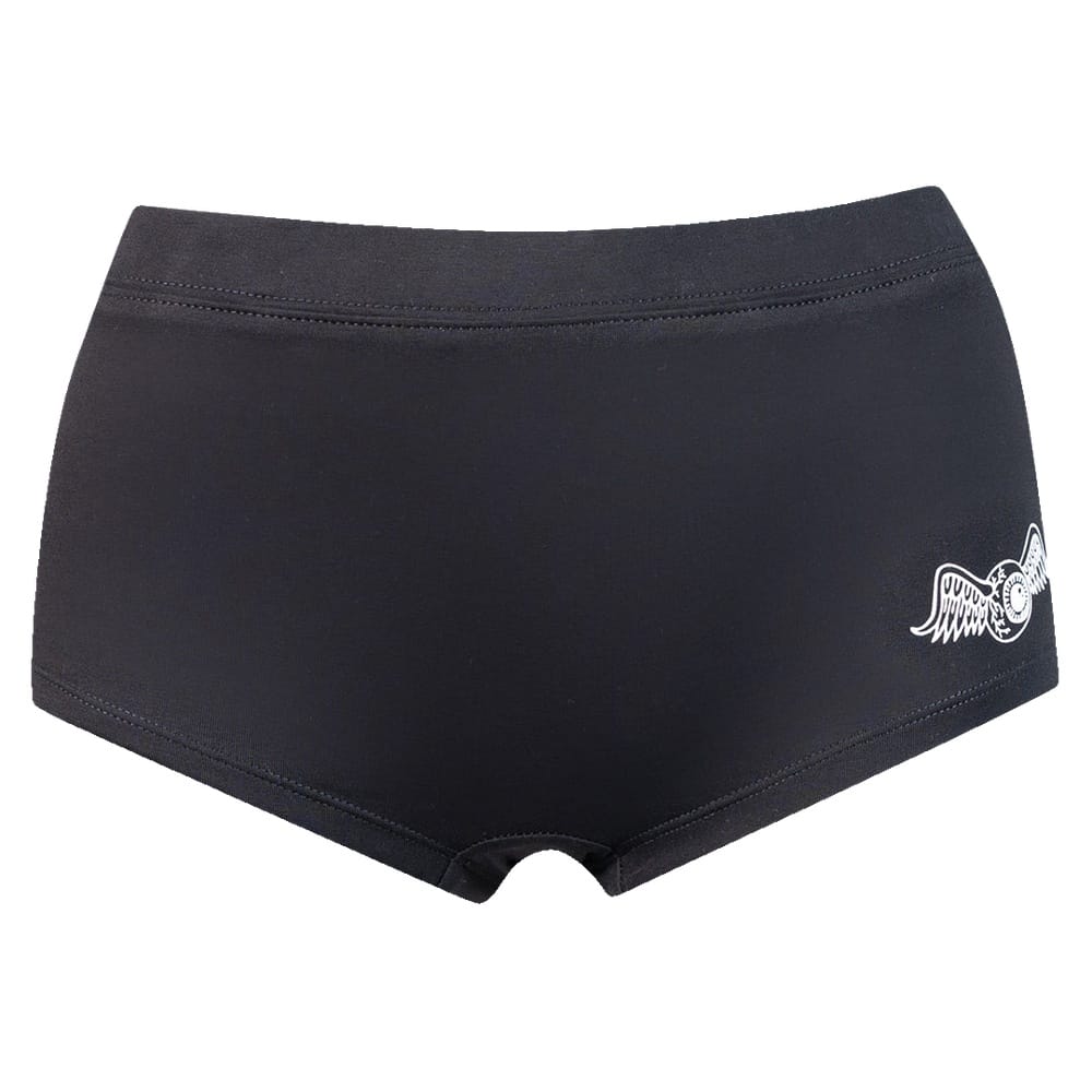 Von Dutch OG Mini Booty Shorts - Black