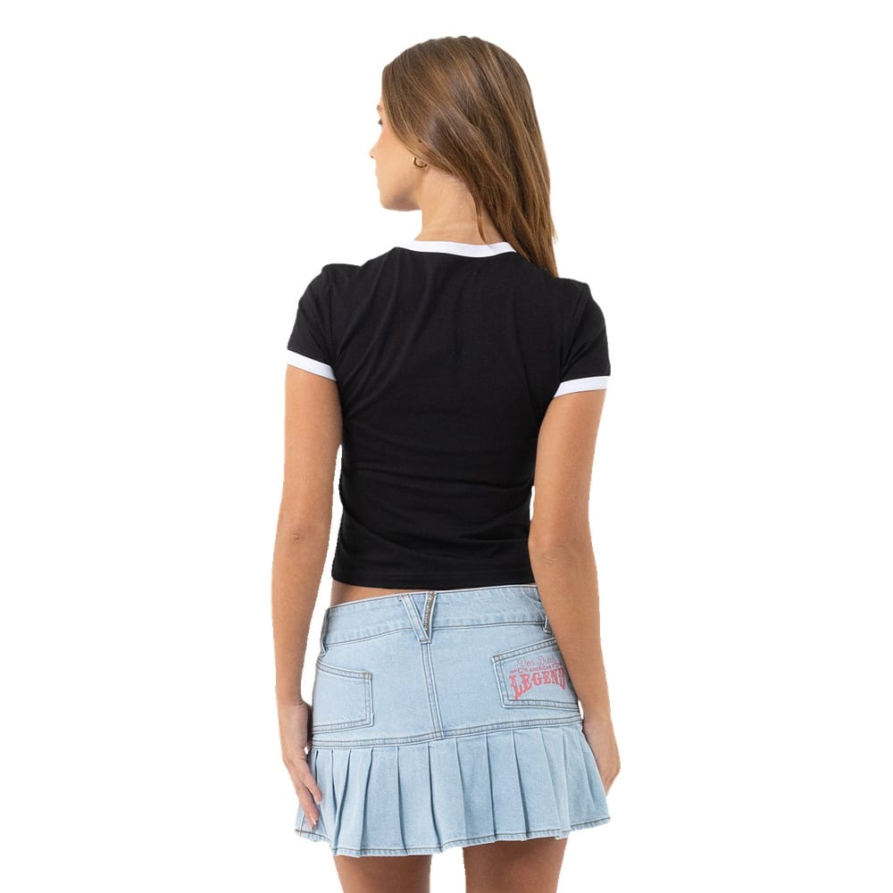 Von Dutch OG Baby Tee - Black / White