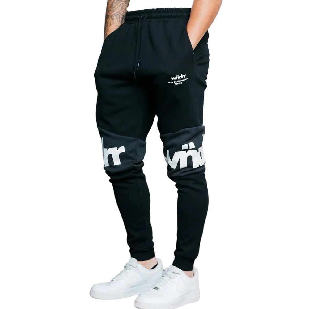 WNDRR Fusion Tech Trackpant - Black