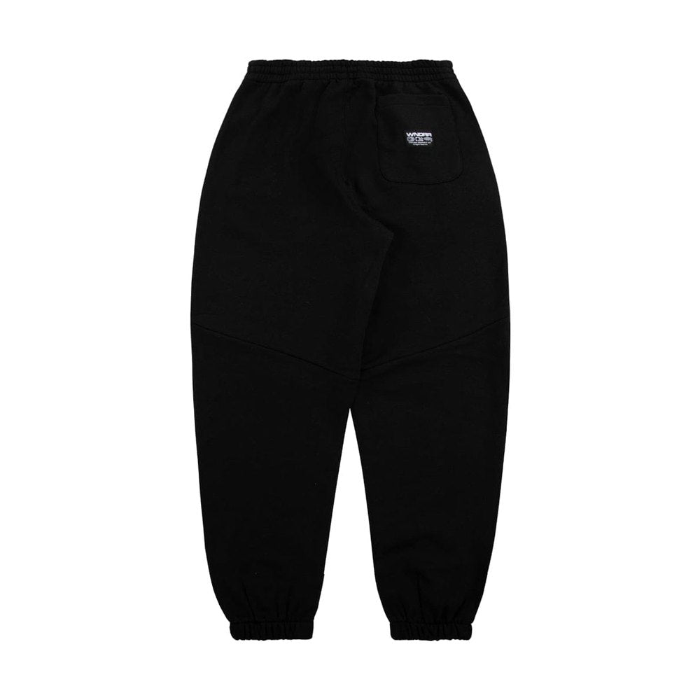 WNDRR Halo Baggy Trackpant - Black