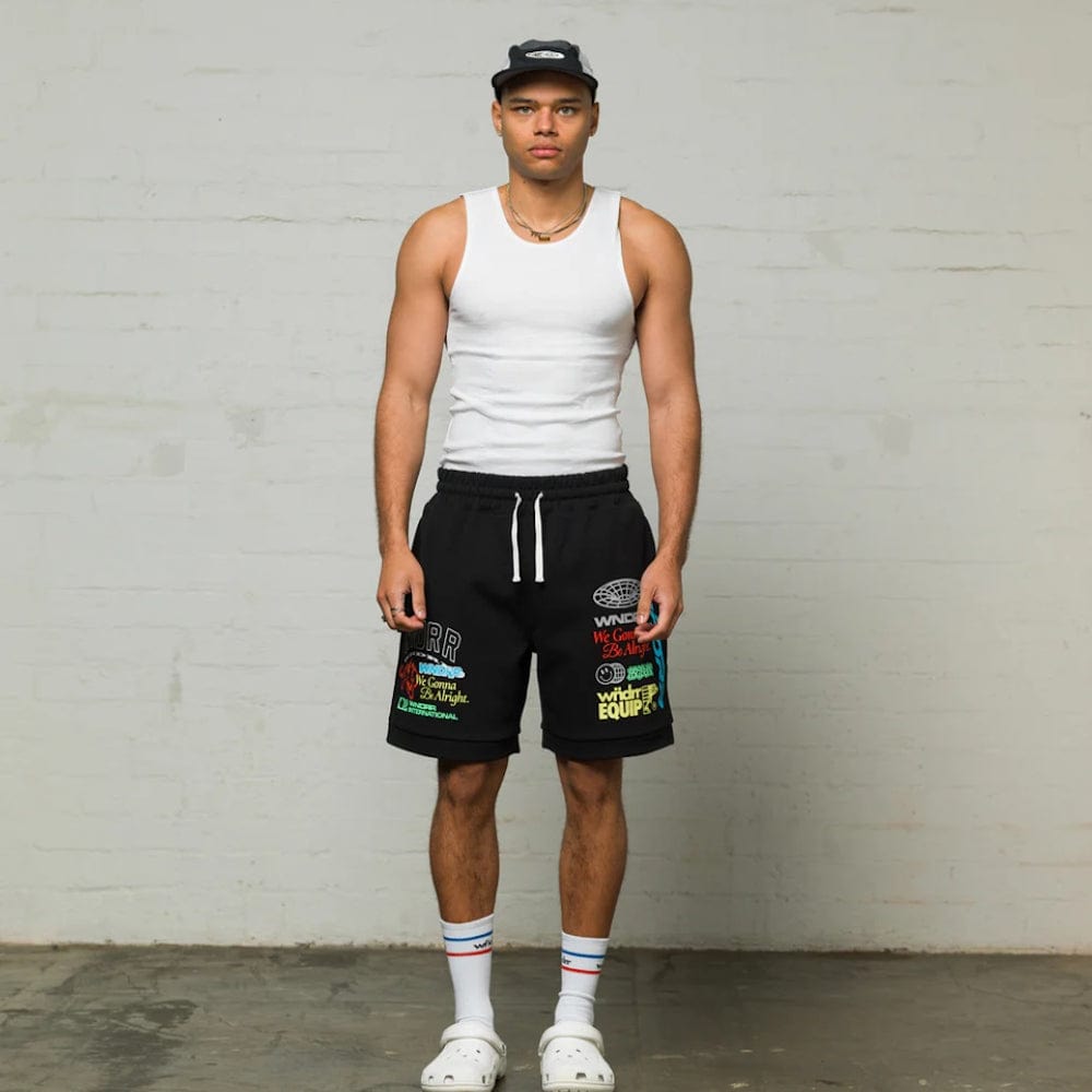 WNDRR Represent Tech Trackshort - Black