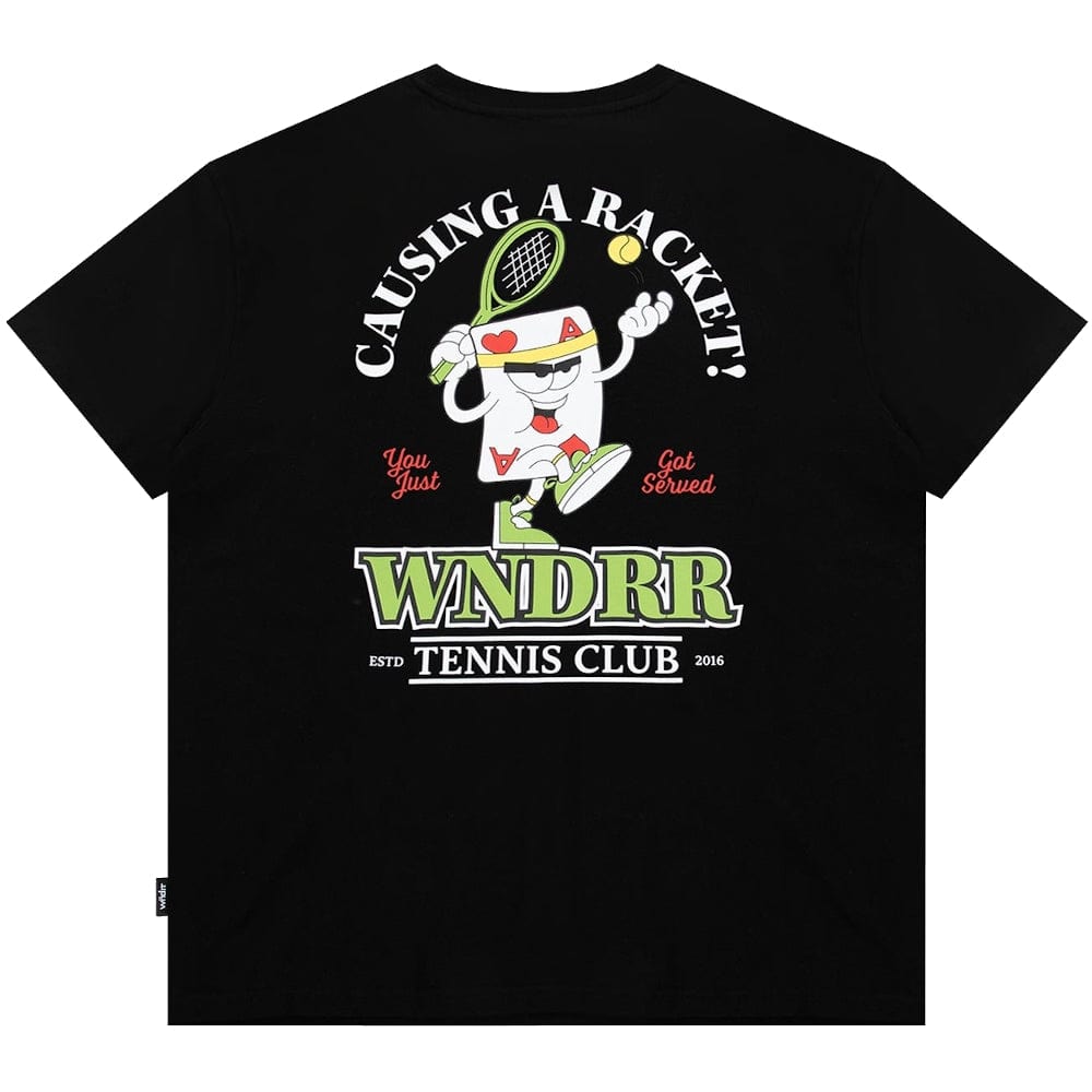 WNDRR Ace Box Fit Tee - Black