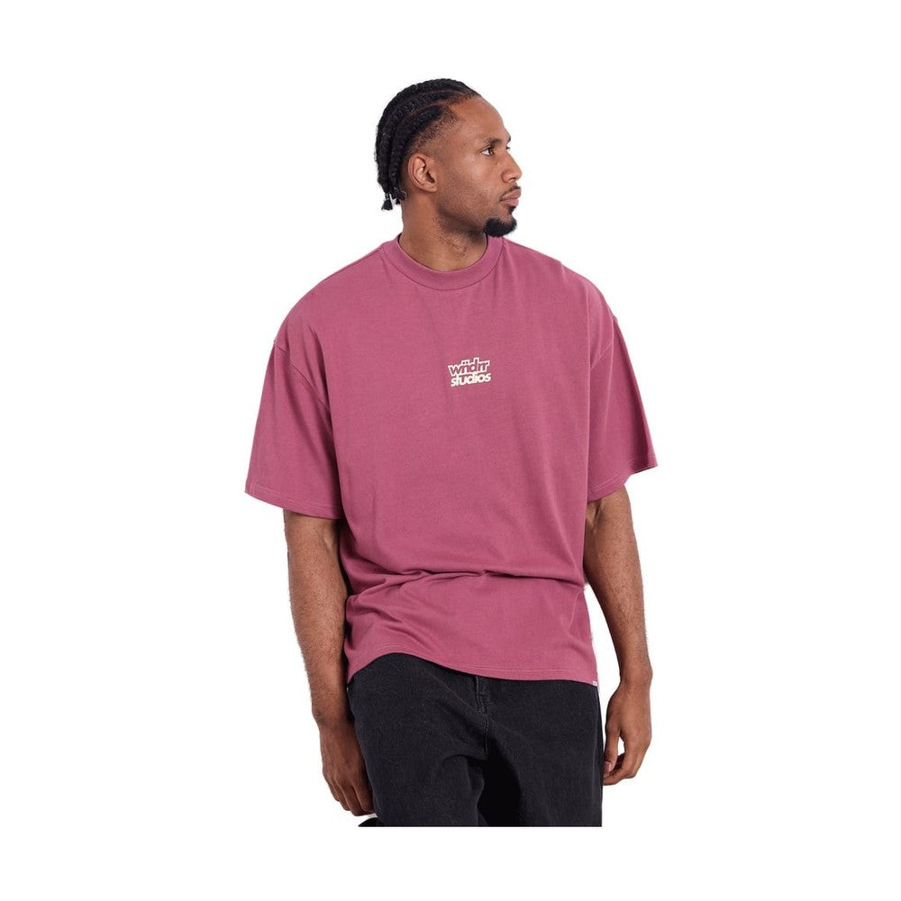 WNDRR Advocate Heavy Weight Tee - Rose
