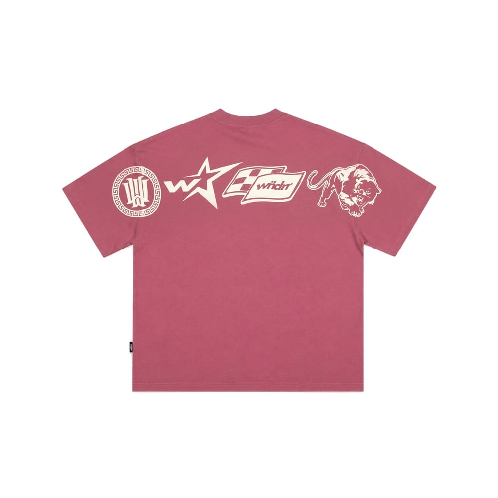 WNDRR Advocate Heavy Weight Tee - Rose