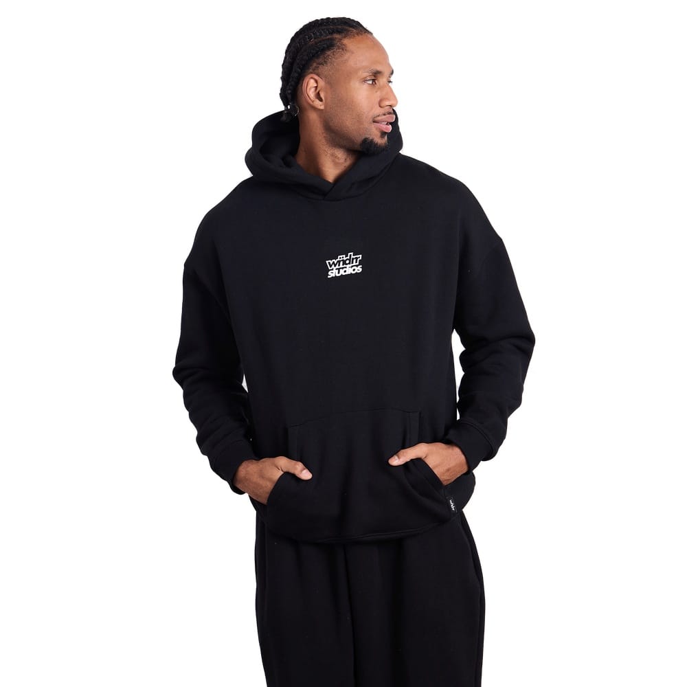 WNDRR Advocate Hood Sweat - Black