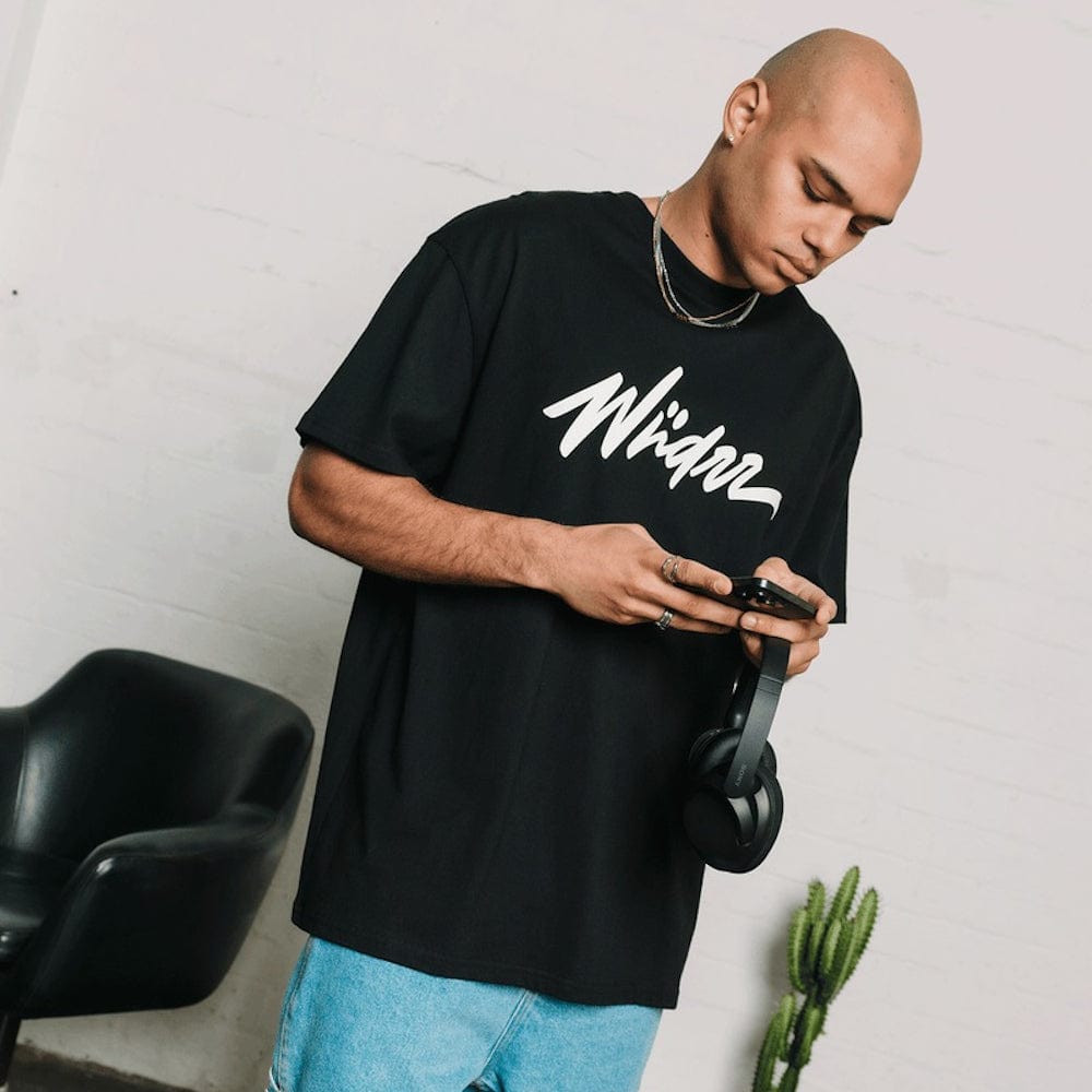 WNDRR Apollo Box Fit Tee - Black