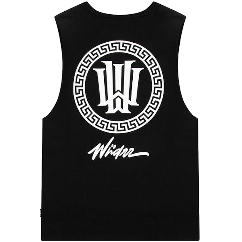 WNDRR Apollo Muscle Top - Black