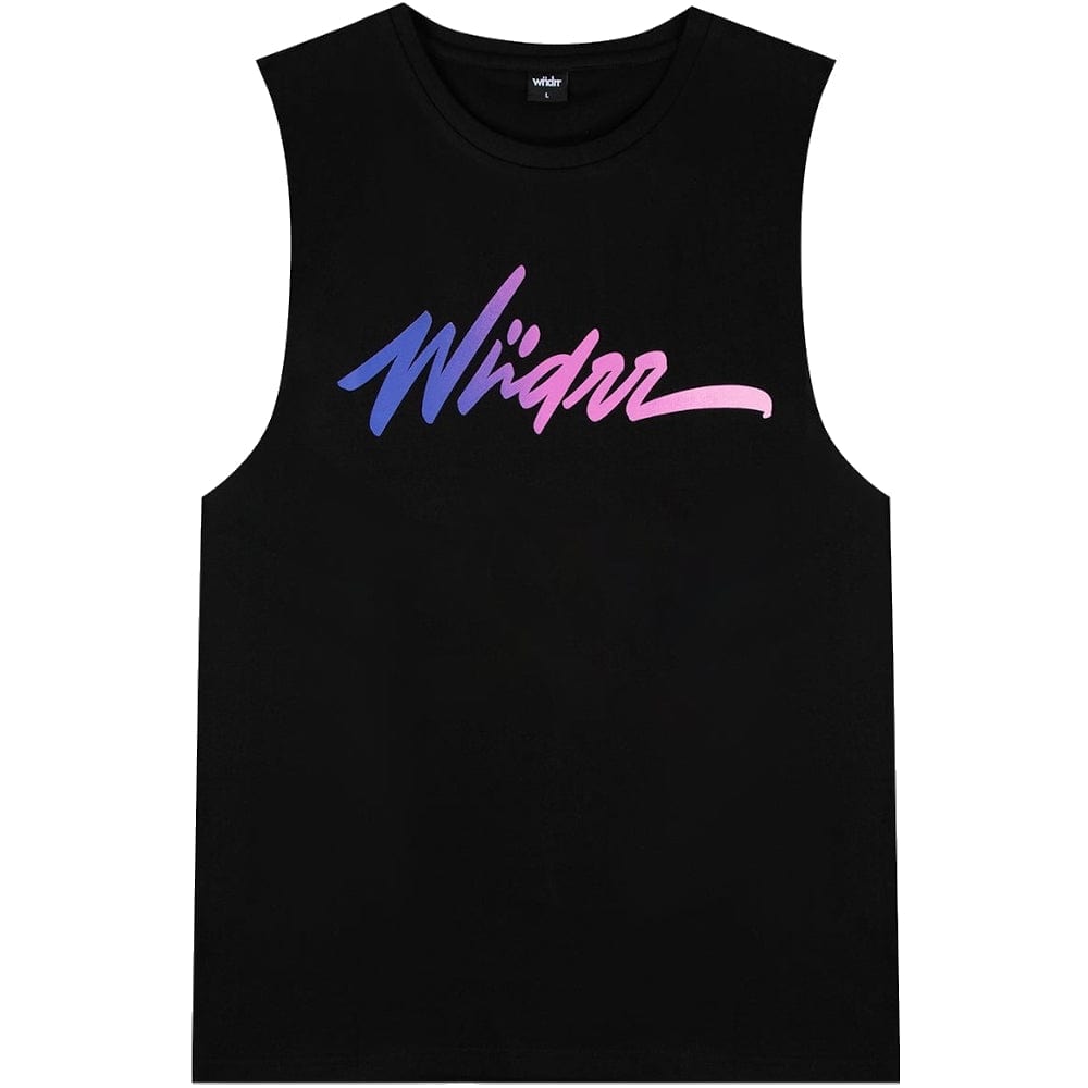 WNDRR Artemis Muscle Top - Black
