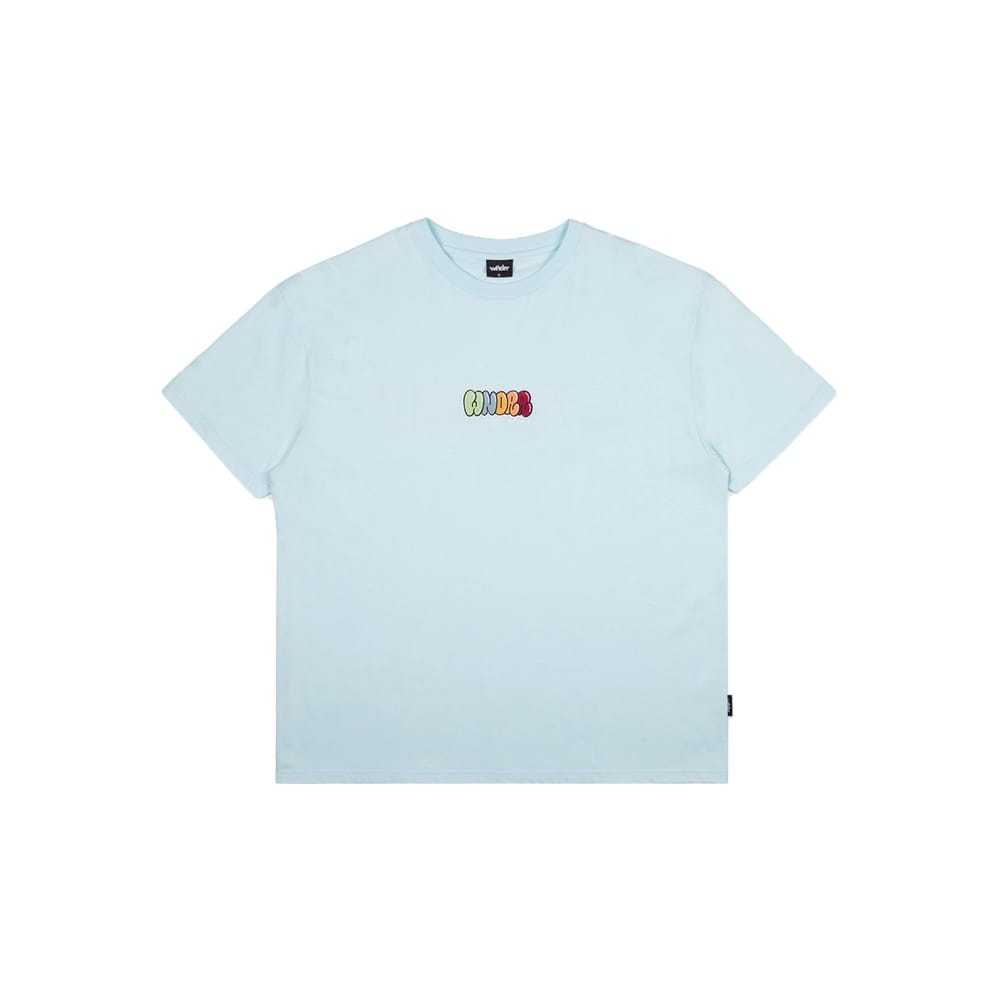 WNDRR Blissful Box Fit Tee - Baby Blue