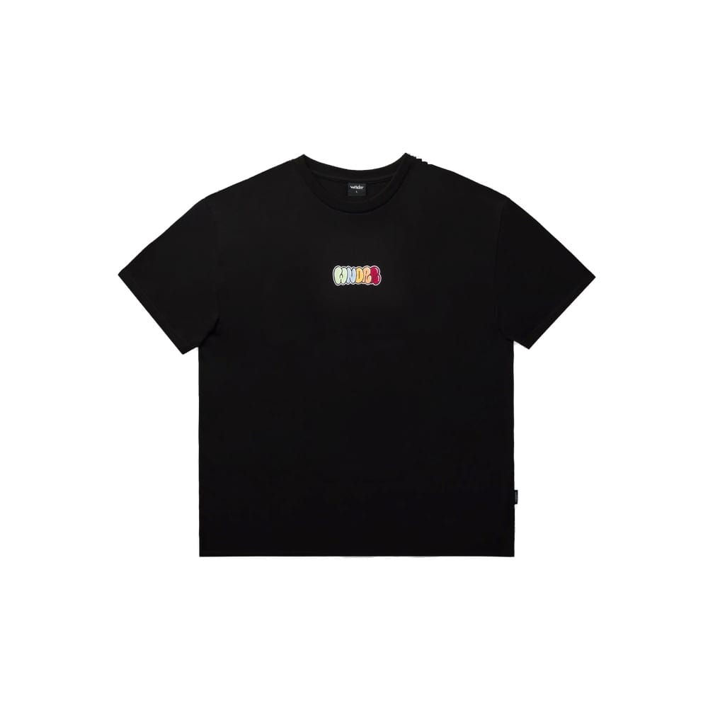 WNDRR Blissful Box Fit Tee - Black