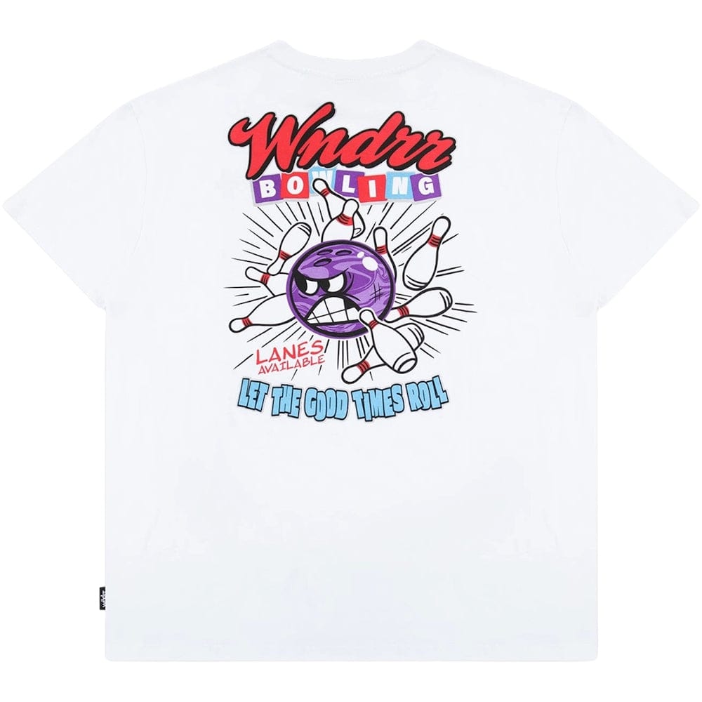 WNDRR Bowling Box Fit Tee - White