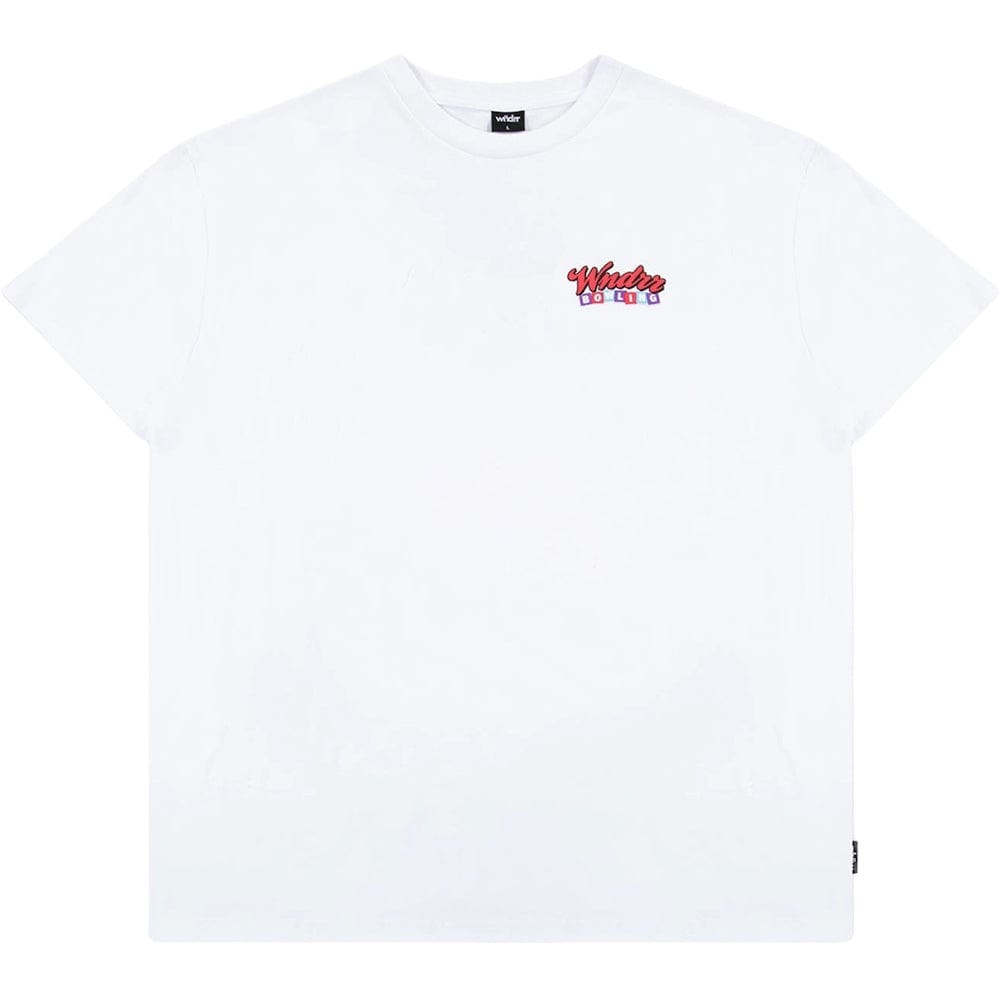WNDRR Bowling Box Fit Tee - White