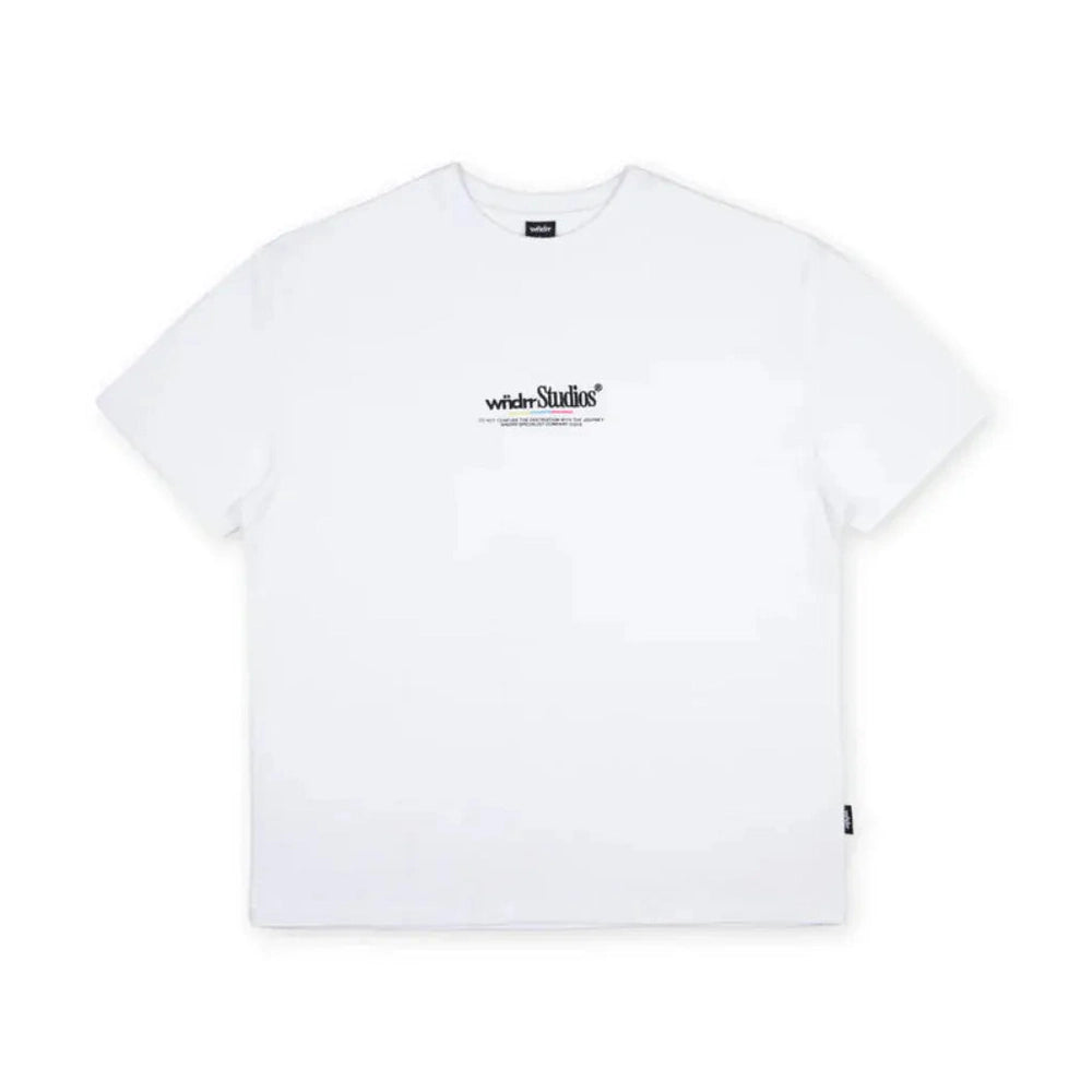 WNDRR Collective FP Box Fit Tee - White