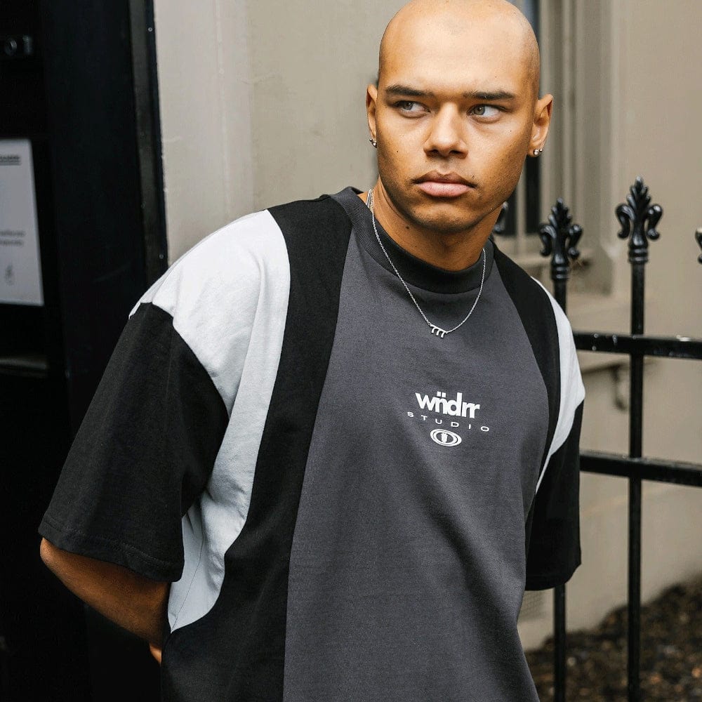 WNDRR Framed Club Tee - Black