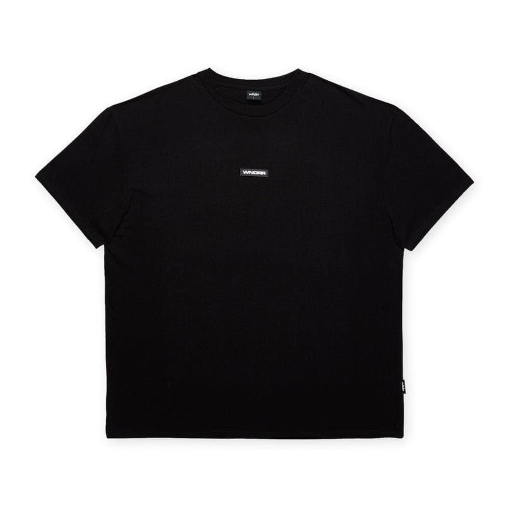 WNDRR Hexed Box Fit Tee - Black