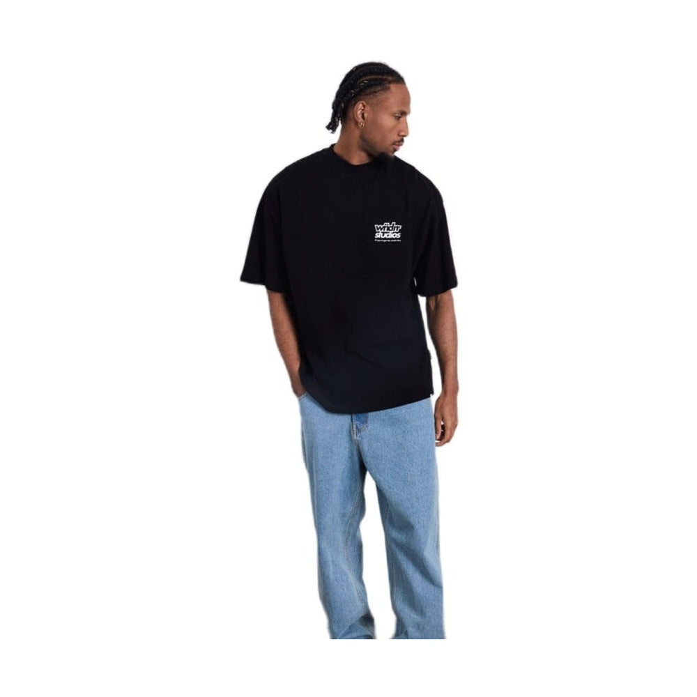 WNDRR Lighter Heavy Weight Tee - Black