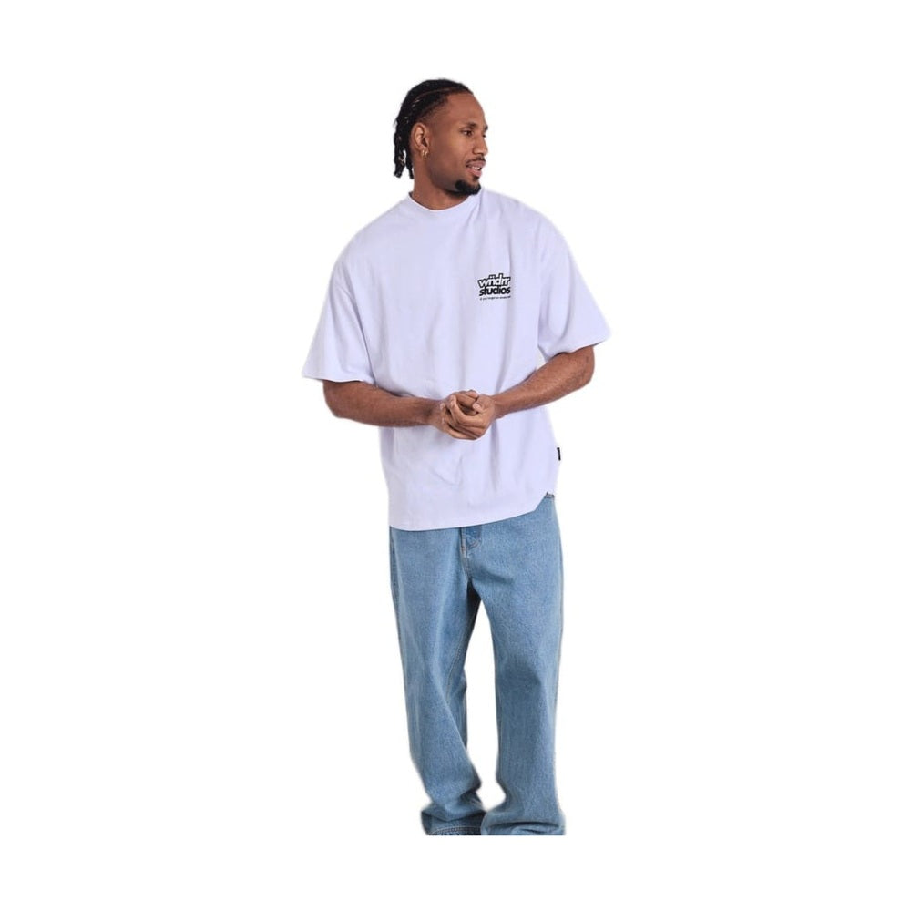 WNDRR Lighter Heavy Weight Tee - White