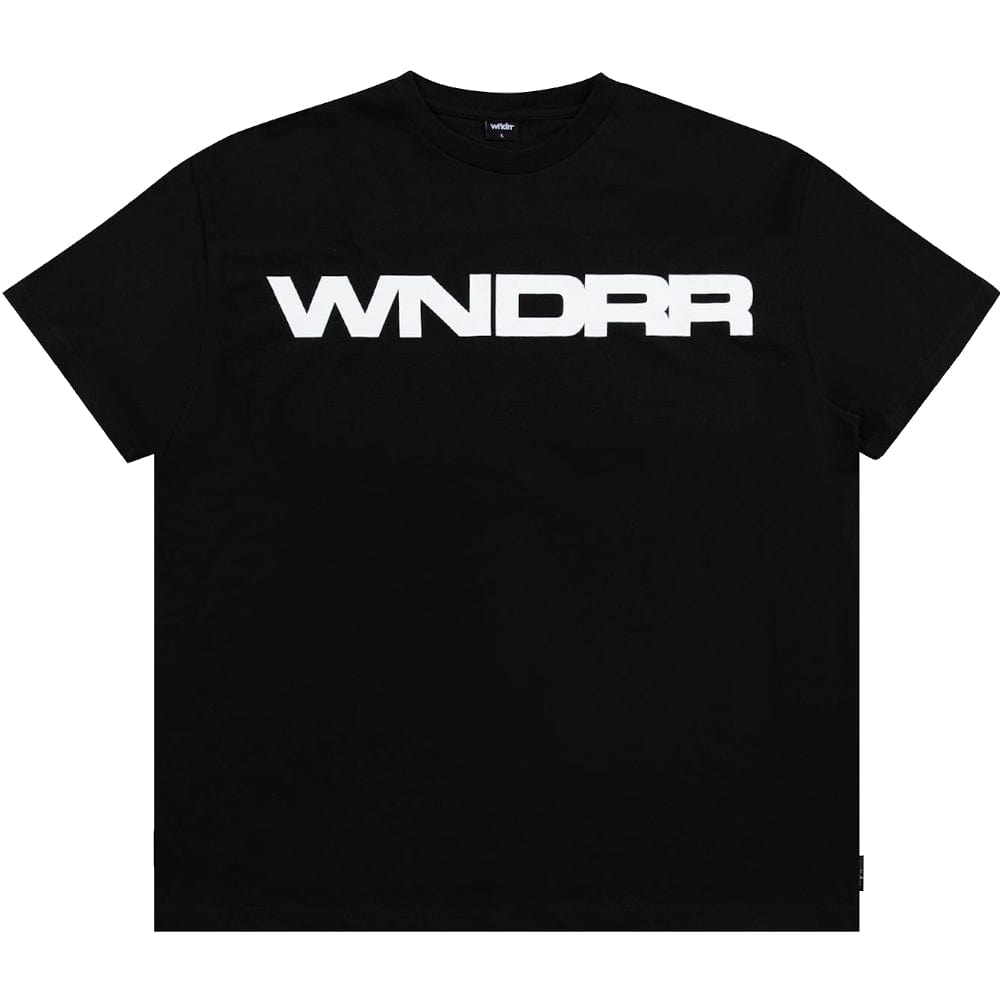 WNDRR Motif Box Fit Tee - Black