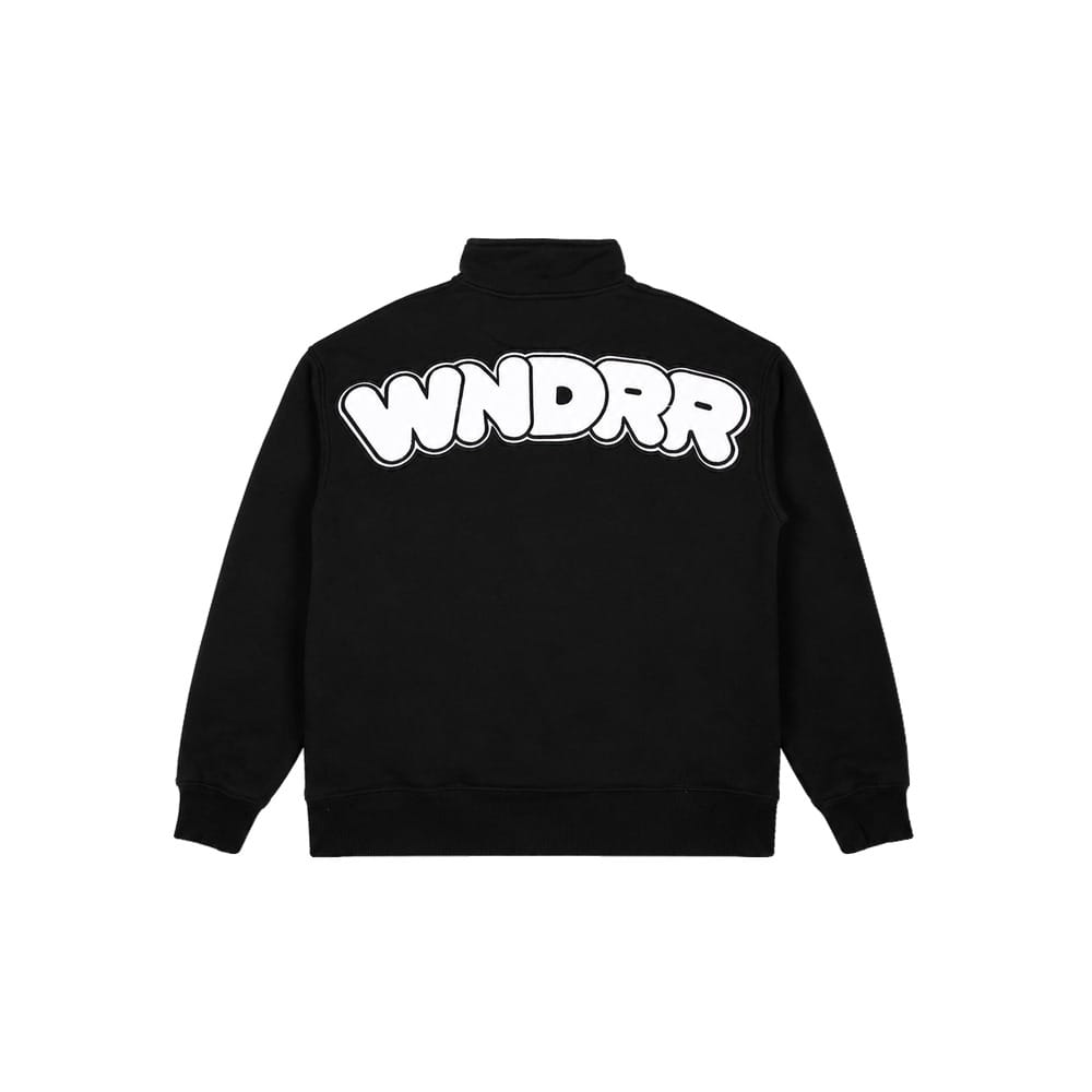 WNDRR Nimbus 1/4 ZIP Sweat - Black