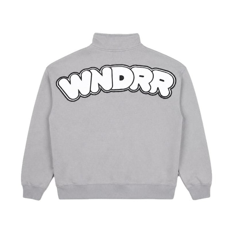 WNDRR Nimbus 1/4 ZIP Sweat - Cement Grey