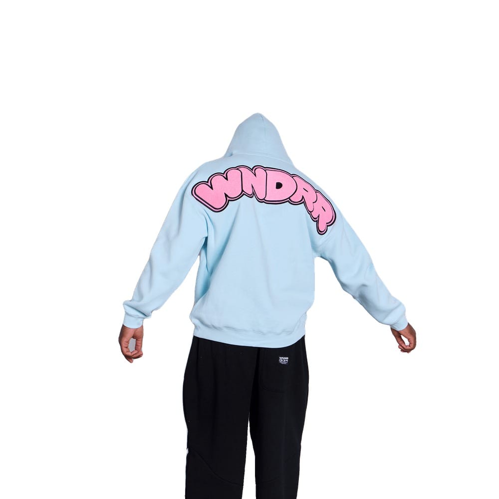 WNDRR Nimbus Hood Sweat - Baby Blue