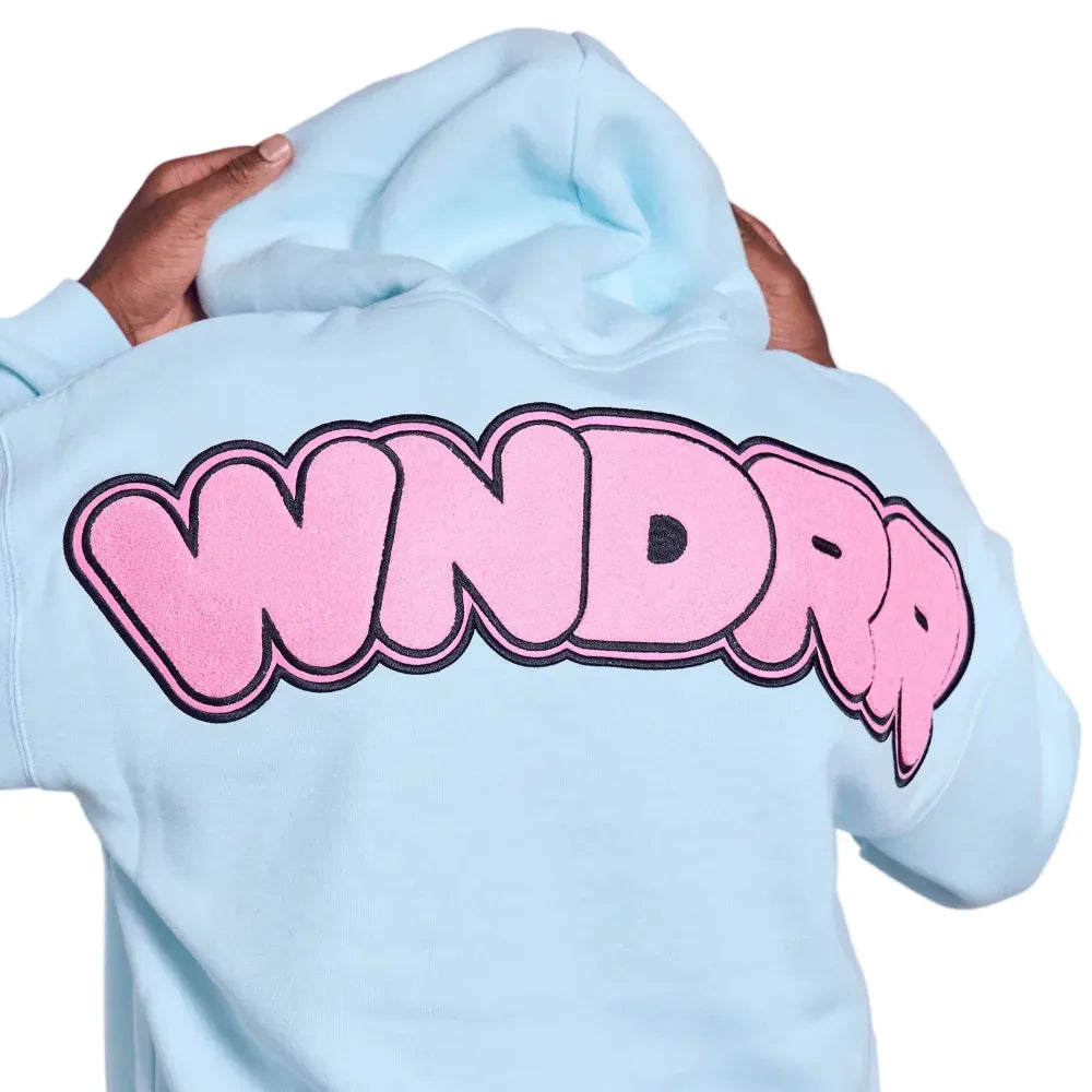 WNDRR Nimbus Hood Sweat - Baby Blue