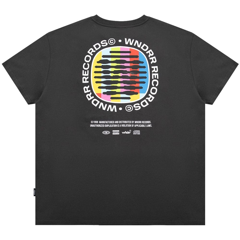WNDRR No Signal Box Fit Tee - Faded Black