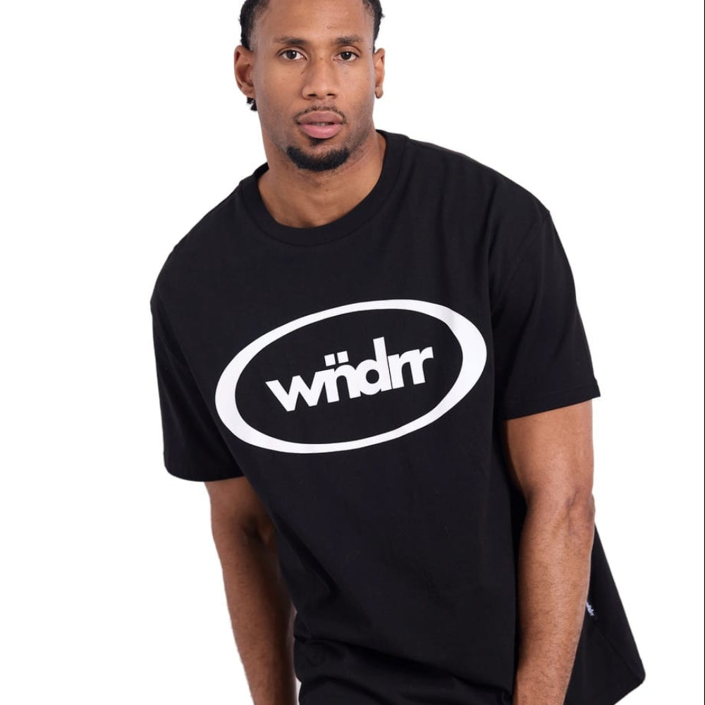 WNDRR Orbit Box Fit Tee - Black