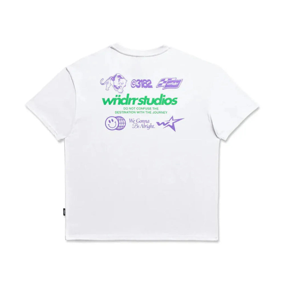 WNDRR Oversteer Box Fit Tee - White
