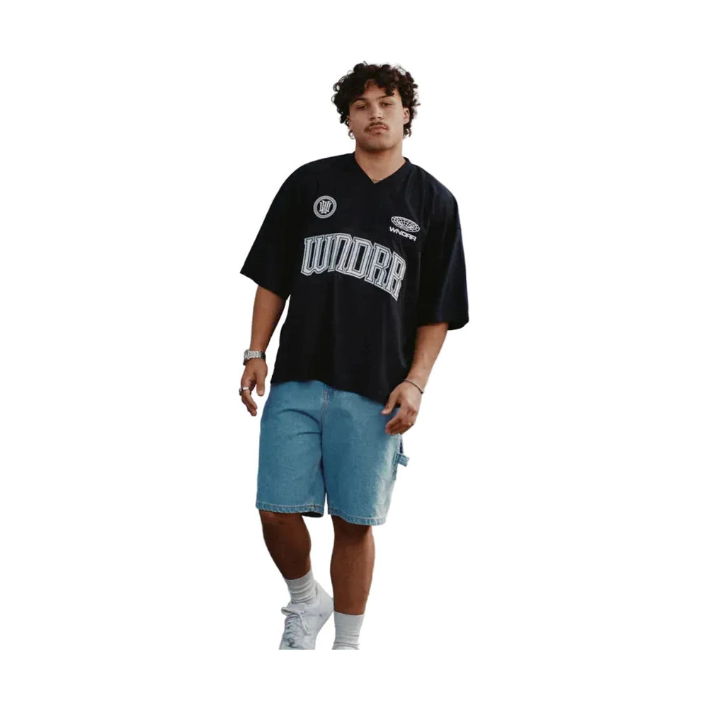 WNDRR Possession Quarterback Jersey - Black