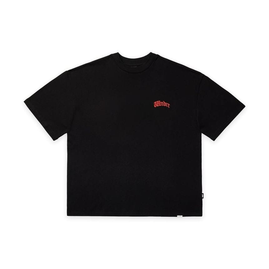 WNDRR Process Heavy Weight Tee - Black