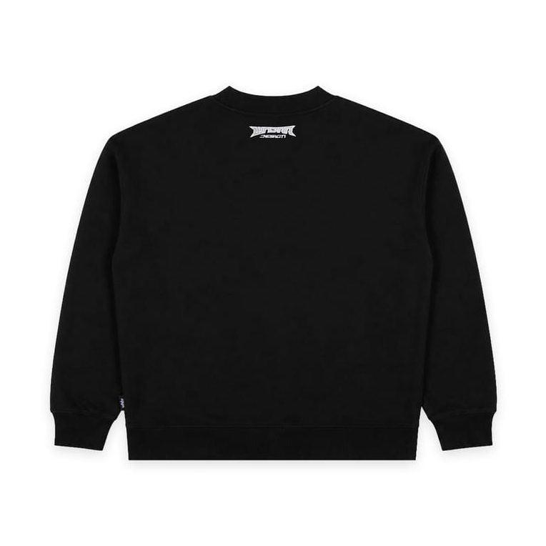 WNDRR Pulse Crew Sweat - Black