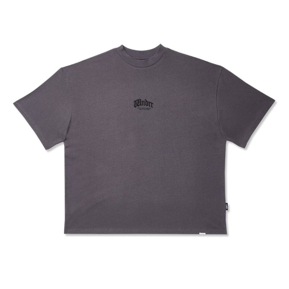 WNDRR Revival Heavy Weight Tee - Charcoal