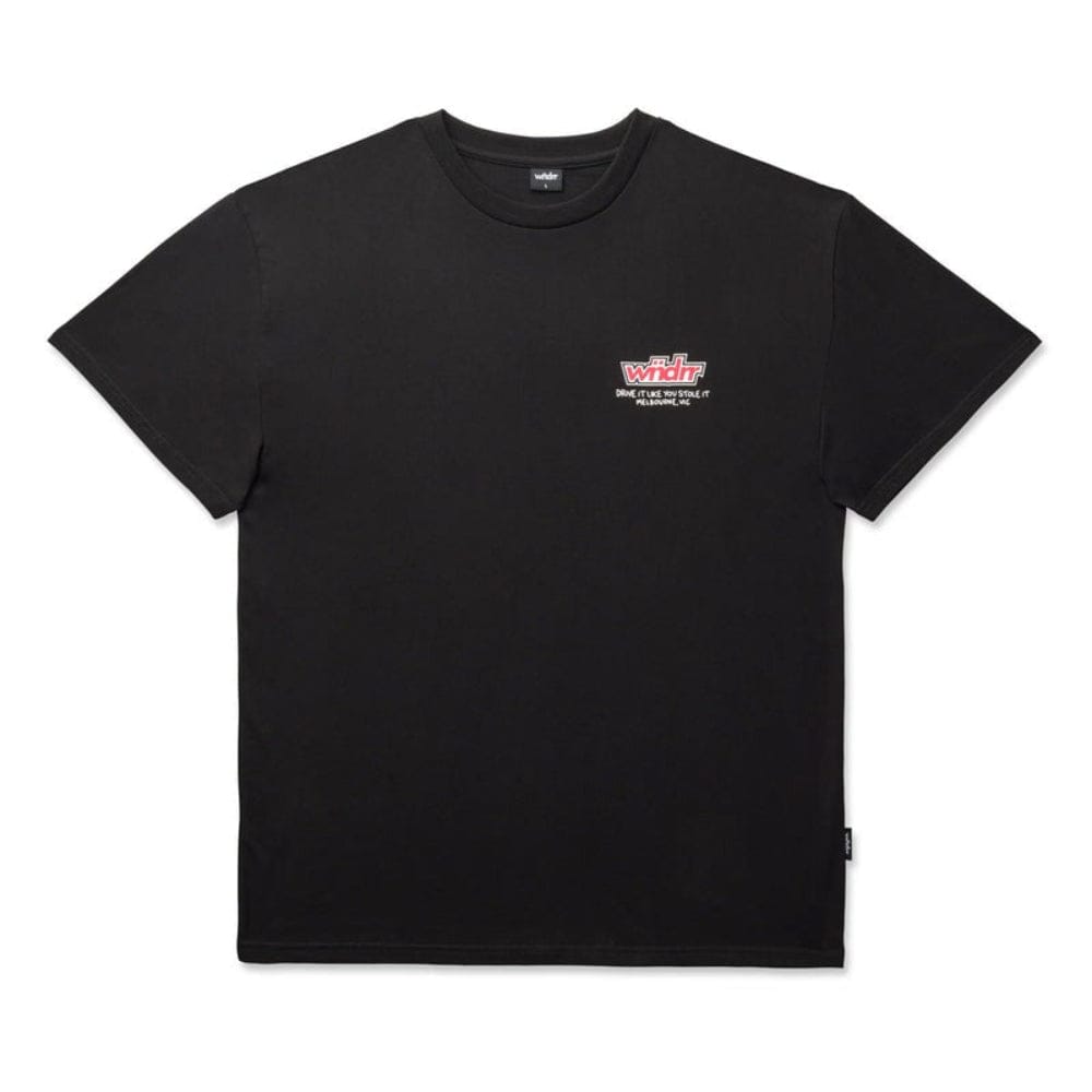 WNDRR Ripshift Box Fit Tee - Black