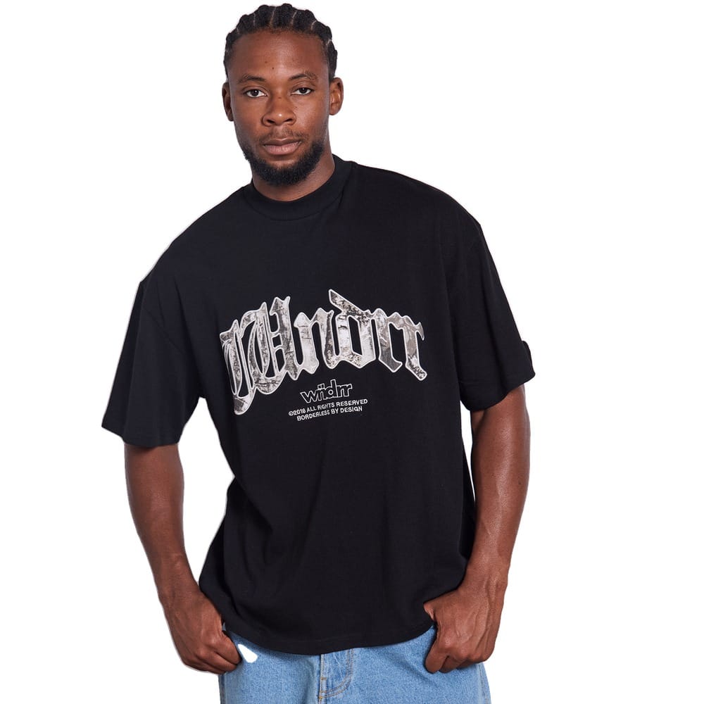 WNDRR Rogue Heavy Weight Tee - Black