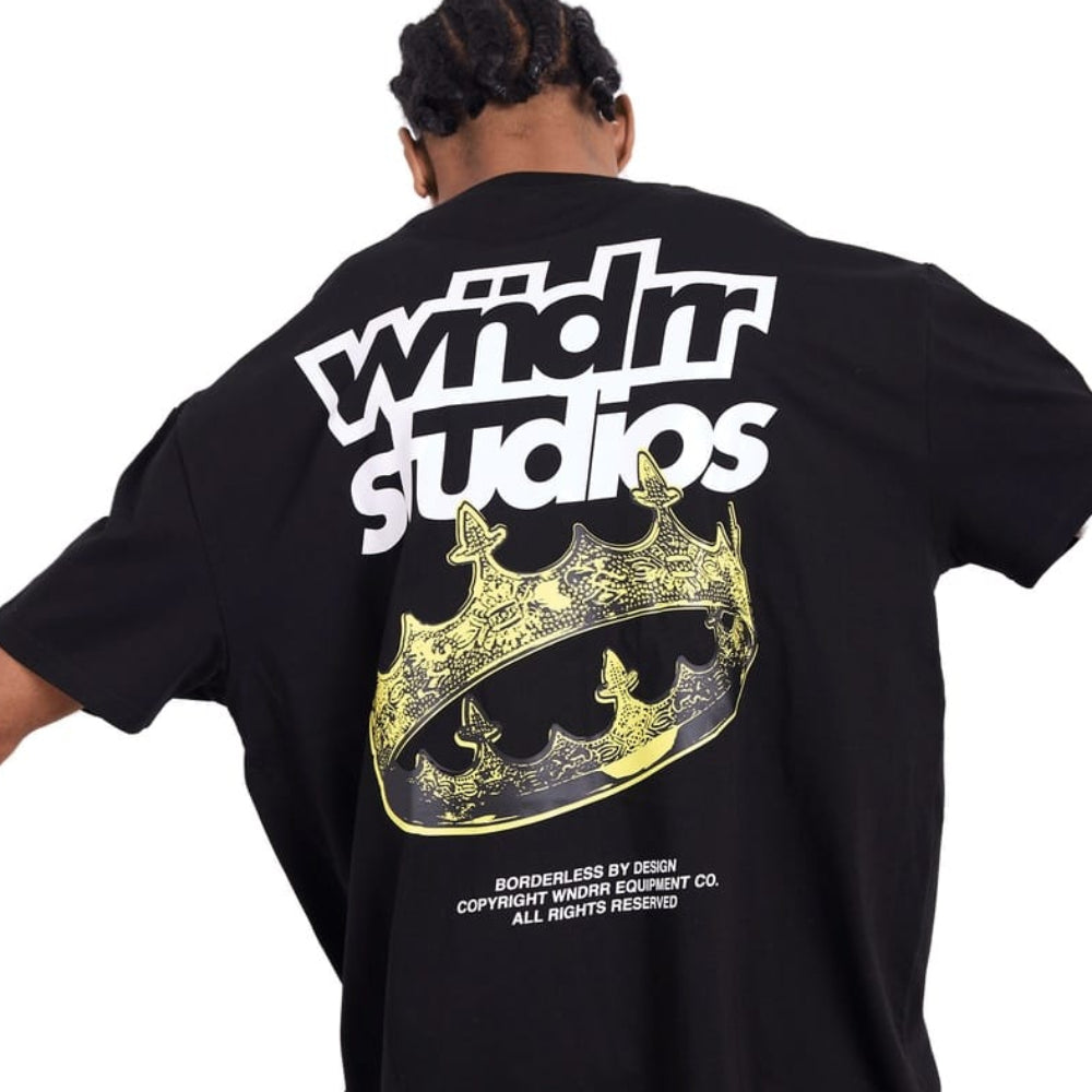 WNDRR Rule Box Fit Tee - Black