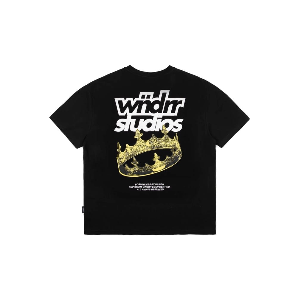 WNDRR Rule Box Fit Tee - Black