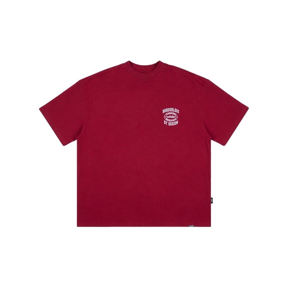 WNDRR RZN Heavy Weight Tee - Blood Red