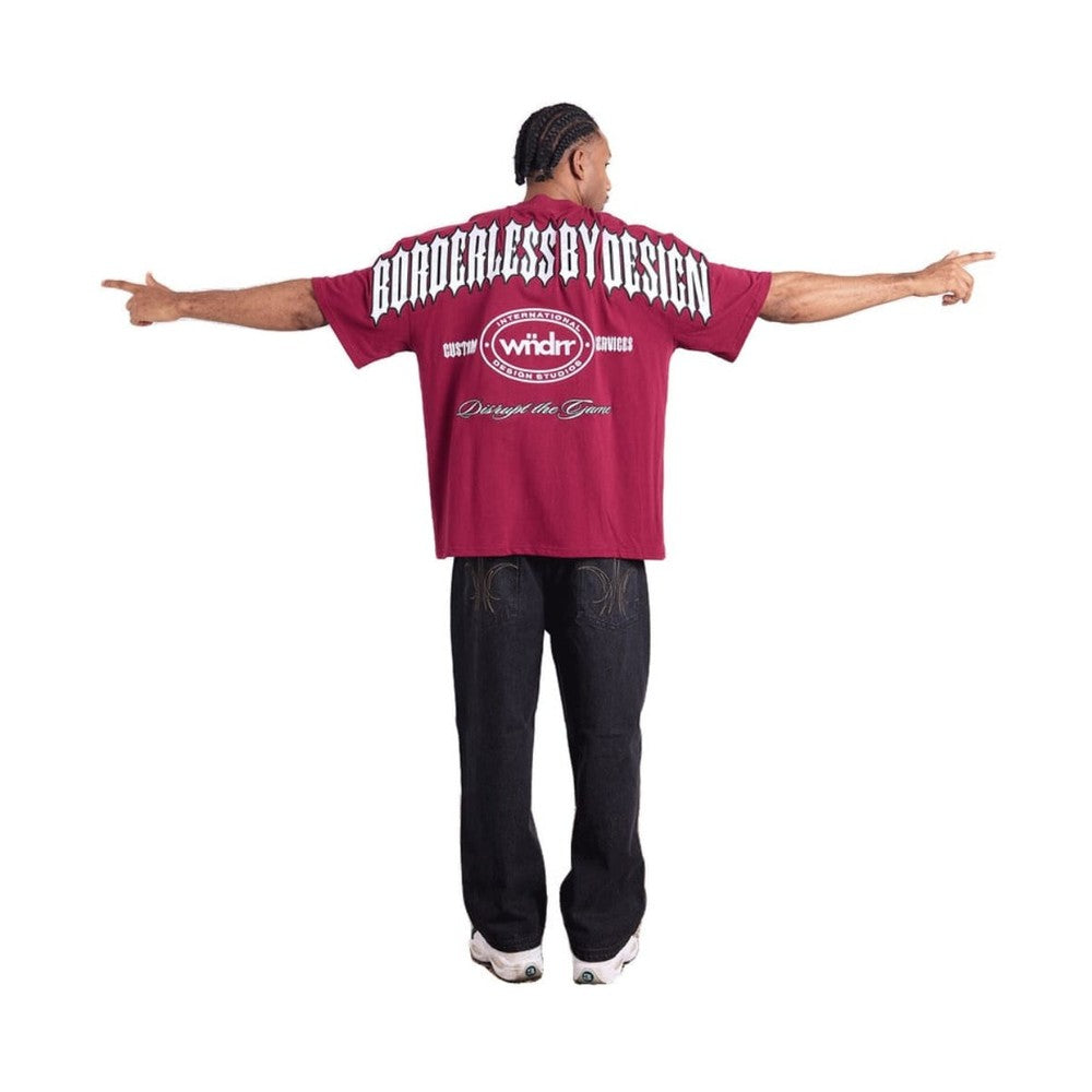 WNDRR RZN Heavy Weight Tee - Blood Red