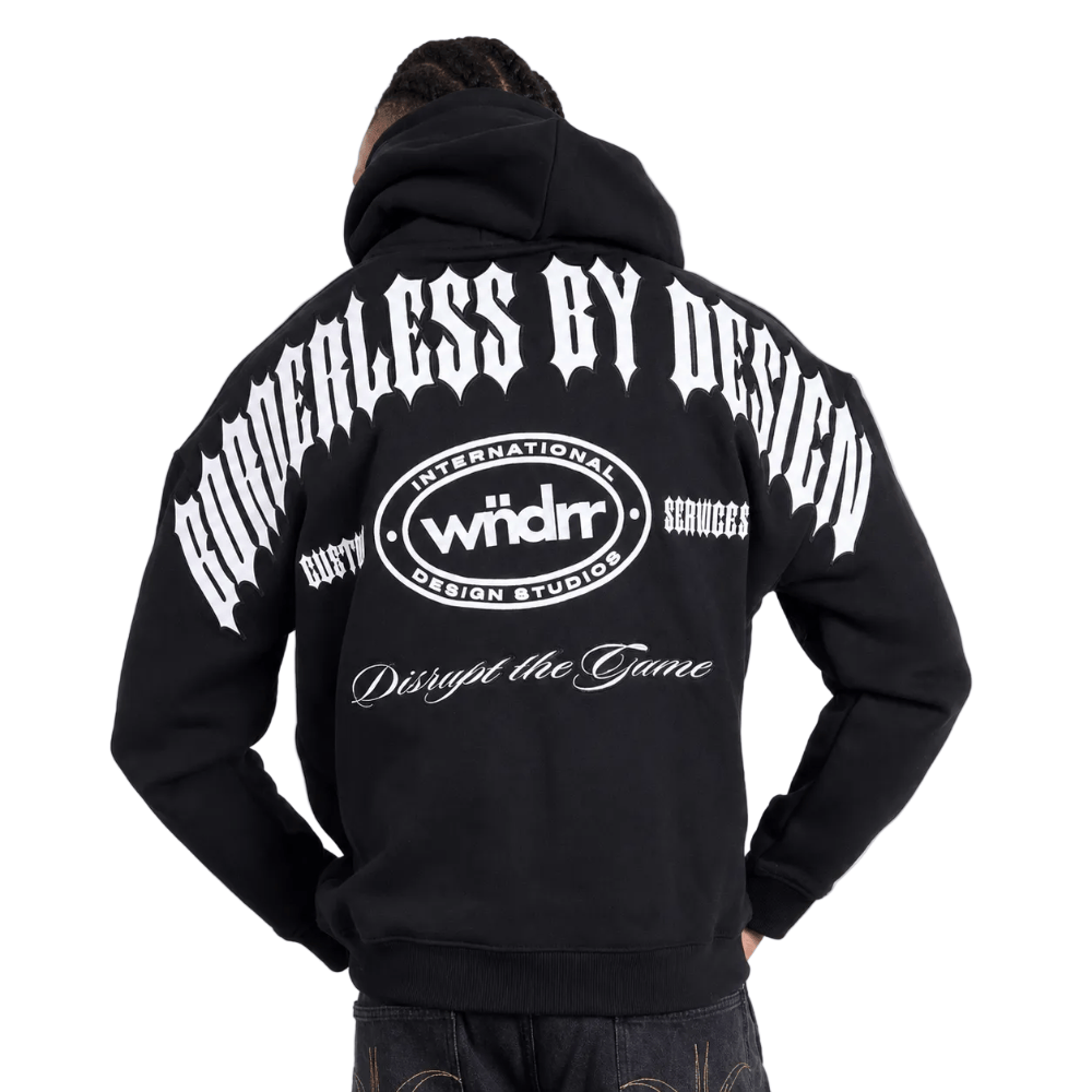 WNDRR RZN HOOD Sweat - Black