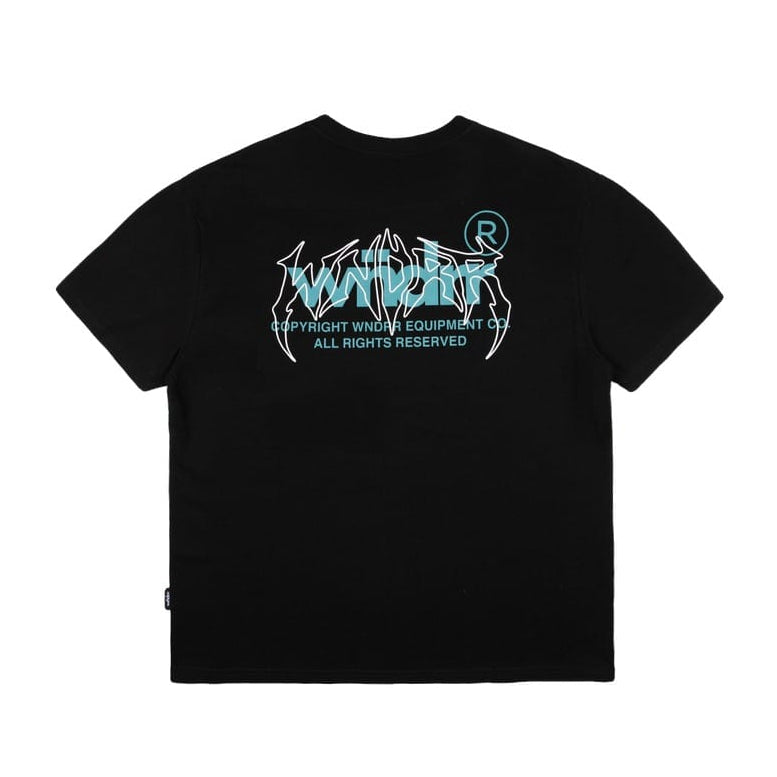 WNDRR Shutdown Box Fit Tee - Black