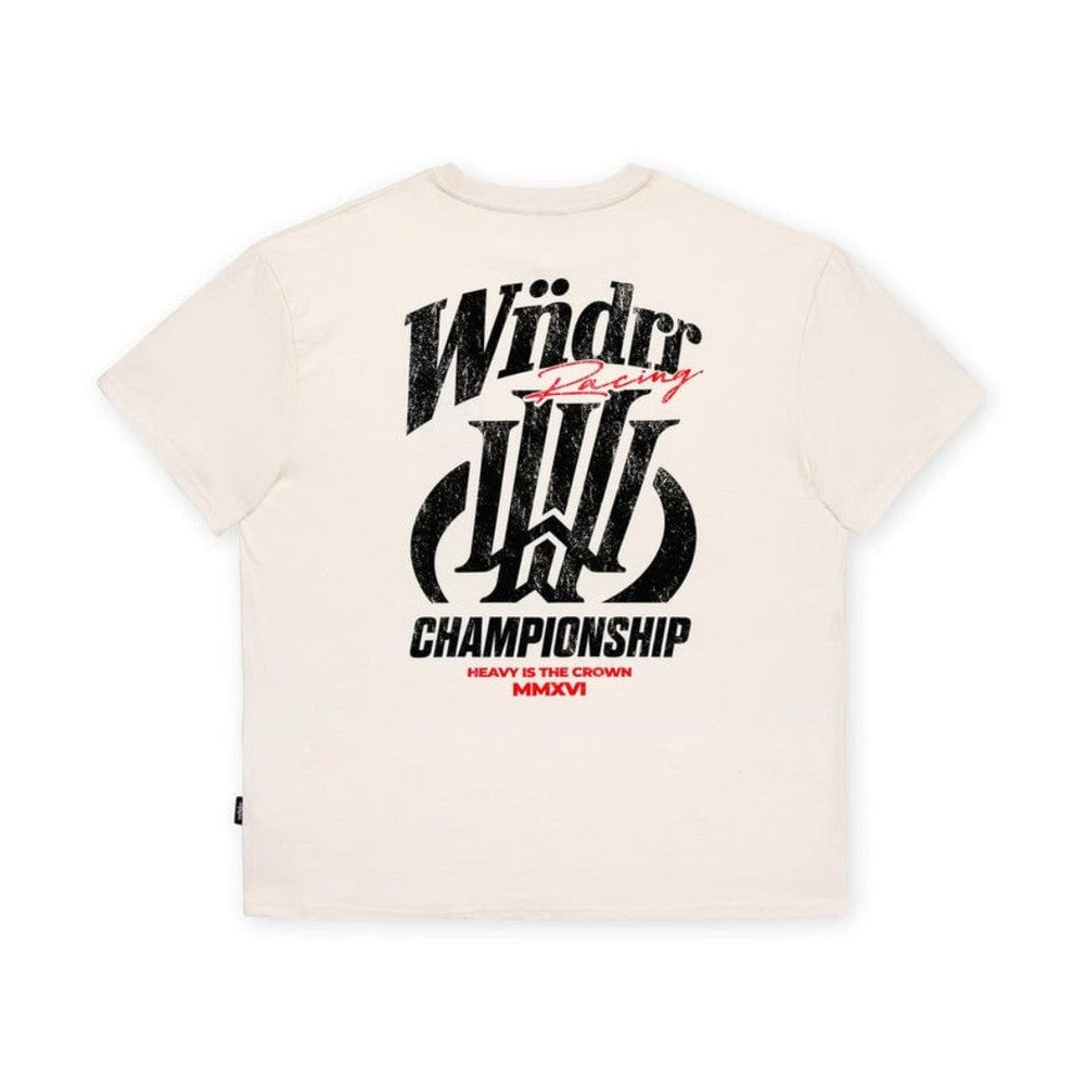 WNDRR Skyline Box Fit Tee - Off White