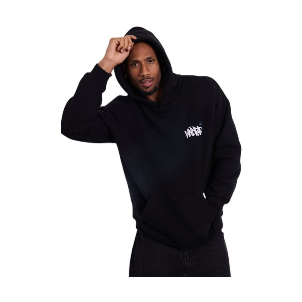 WNDRR Tagged Hood Sweat - Black