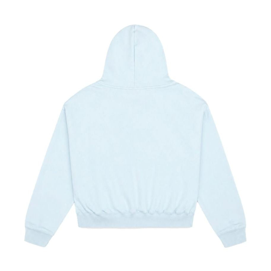 WNDRR Tint Cropped Hood Sweat - Baby Blue