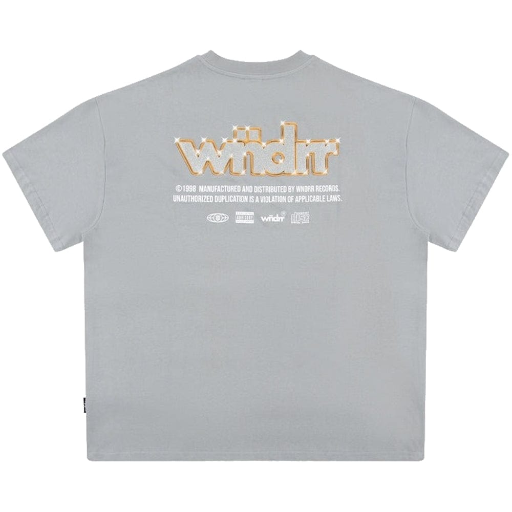 WNDRR Violation Heavy Weight Tee - Cement Grey