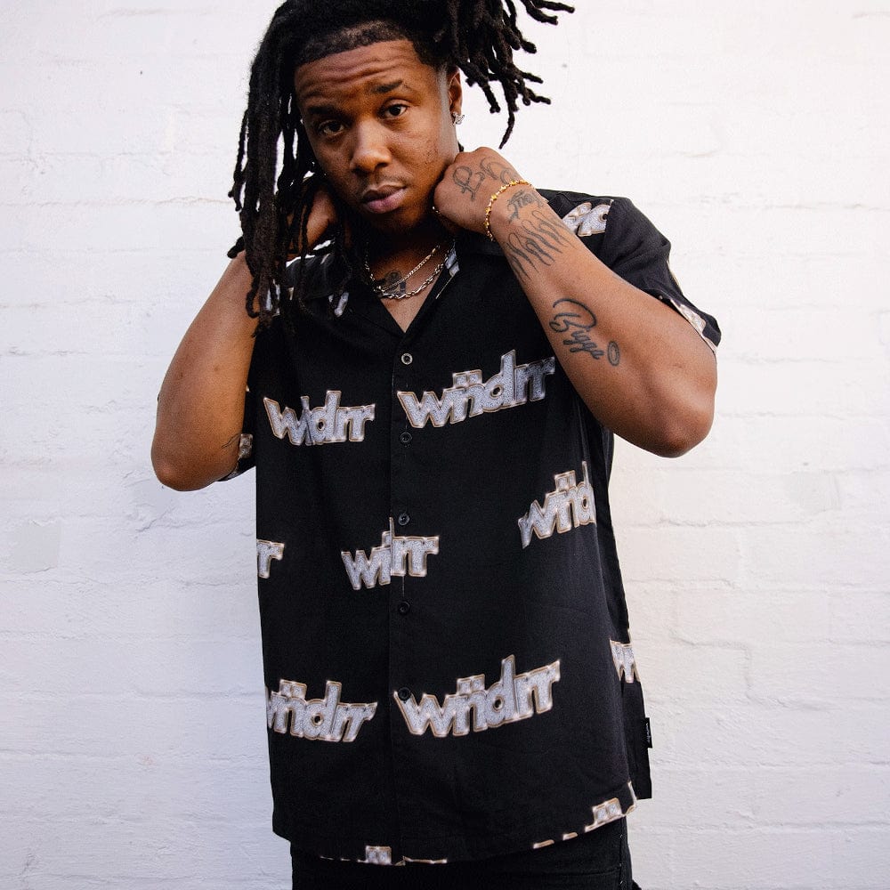 WNDRR Violation Short Sleeve Shirt - Black