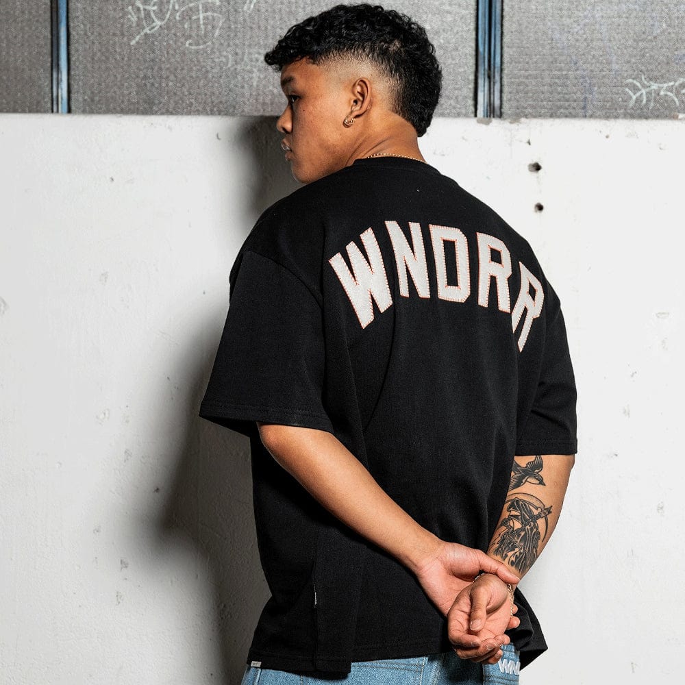 WNDRR Witness Heavyweight Tee - Black